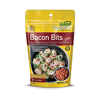 Salad Toppers Bacon Bits Crunchy Bacon Flavour Sprinkles 100g