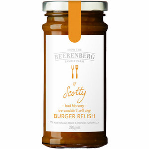 Relish Burger 260g x 8 Beerenberg