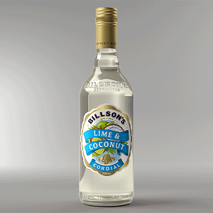 Cordial Lime & Coconut 700ml Billson's