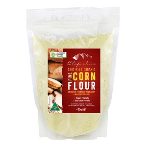 Flour Organic Fine Corn Flour 450g