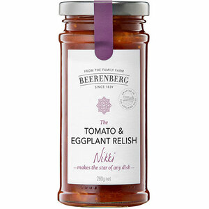 Relish Eggplant & Tomato 260g Beerenberg