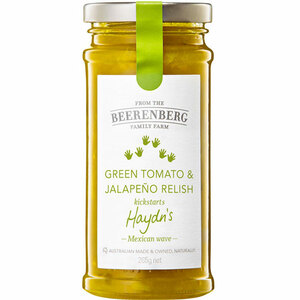 Relish Green Tomato & Jalapeno 265g Beerenberg