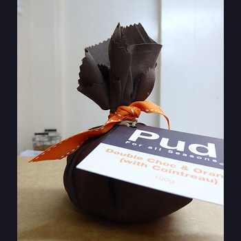 CP1 Double Choc & Orange w/Cointreau 100g CLOTH Wrapped
