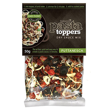 Pasta Sauce Toppers Puttanesca Dry Sauce Mix 50g