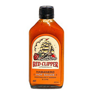 Chilli Sauce Habanero,Mango,Rockmelon & Lime 200ml Red Clipper