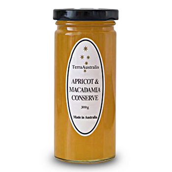 Jam Conserve Apricot and Macadamia 300g