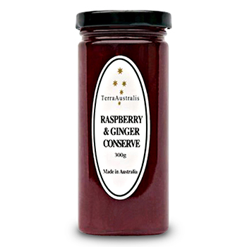 Jam Conserve Raspberry and Ginger 300g