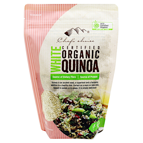 Quinoa White Organic 500g Chef's Choice