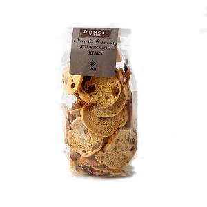 Sourdough Snaps Olive & Rosemary 150g