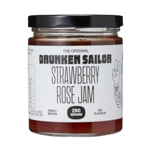 Jam Strawberry Rose 290g Drunken Sailor