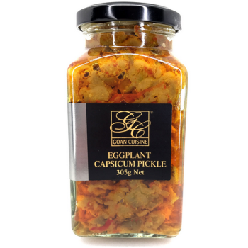 Pickle Eggplant & Capsicum 305g - Goan Cuisine