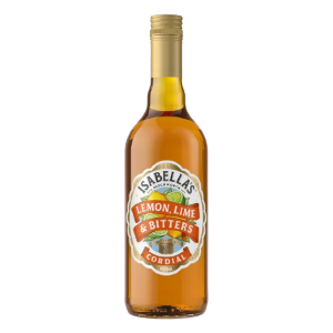 Cordial Lemon, Lime & Bitters 700ml Isabella's