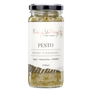 Pesto Rocket & Pistachio 240g King Valley Fine Foods