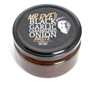 Black Garlic & Caramelised Onion Paste 220g Bredbo Black