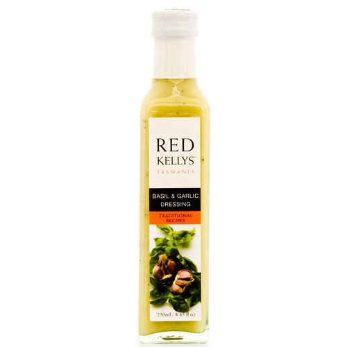 Dressing Basil & Garlic 245ml / Gluten Free - Red Kelly's